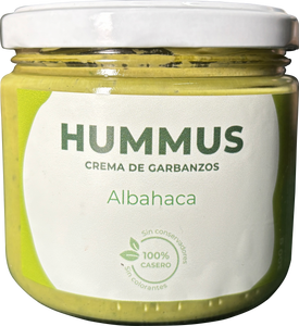 Hummus de Albahaca