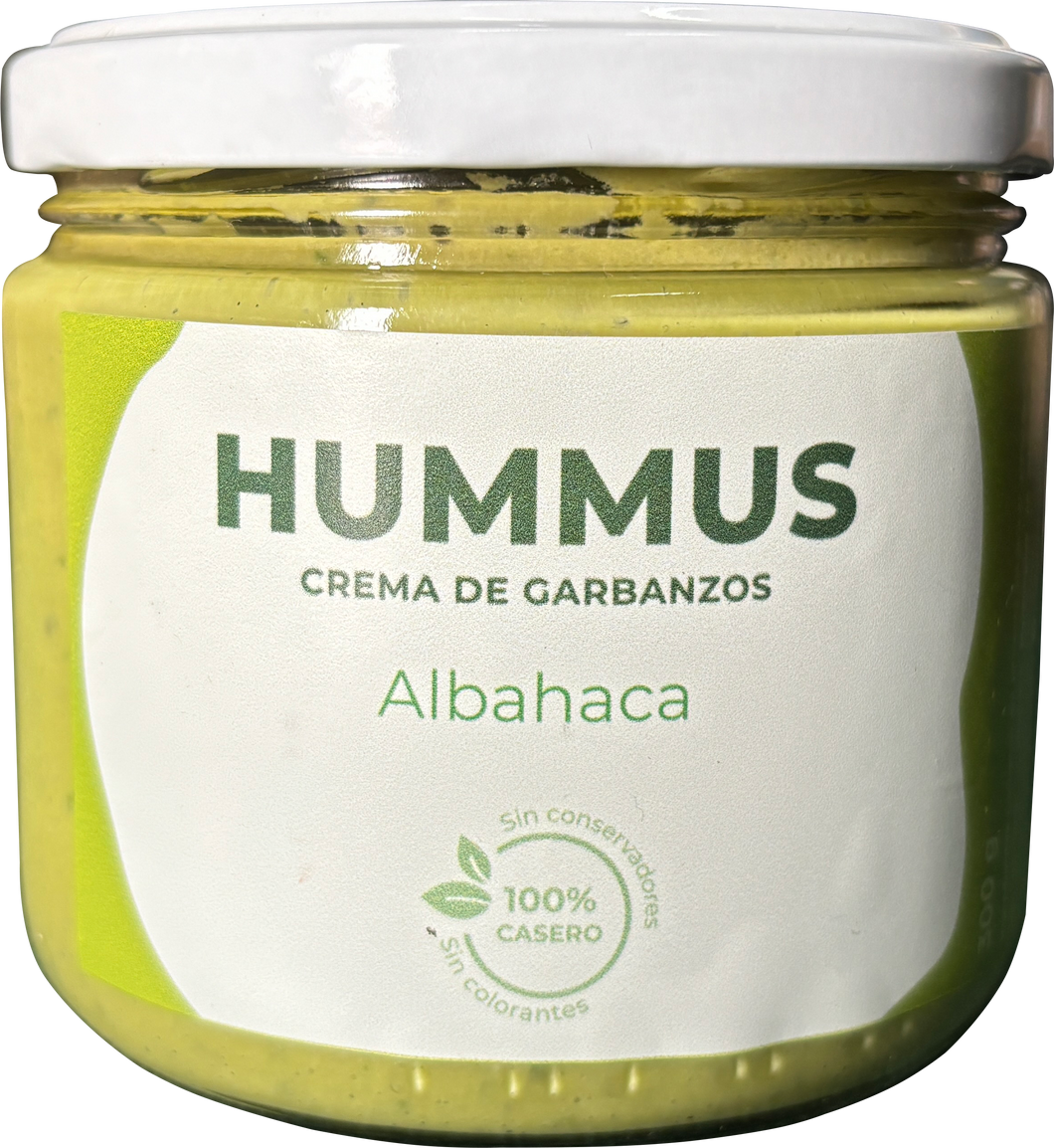 Hummus de Albahaca